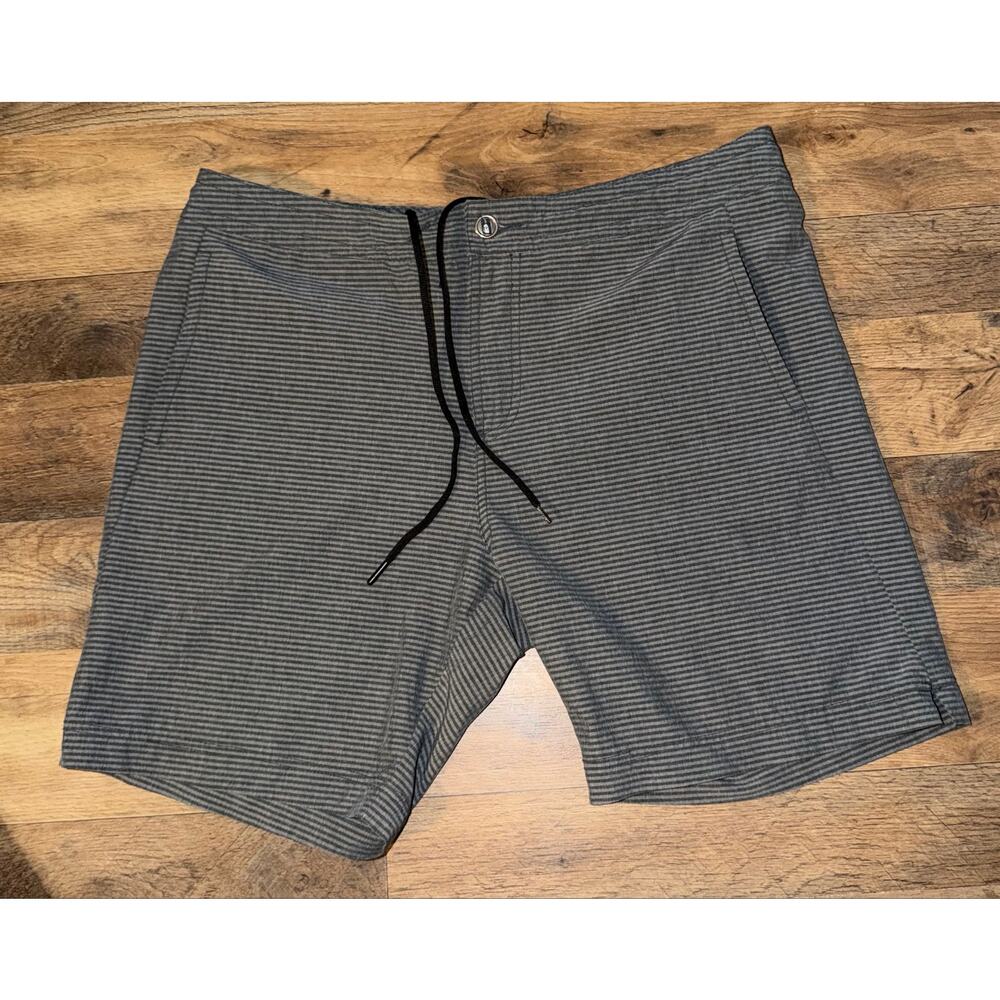 MPG sport men’s striped hyper performance shorts